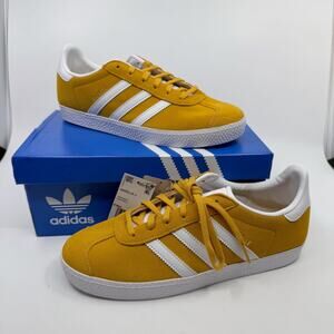 NWT ADIDAS Original Gazelle Pre-Loved Yellow Suede